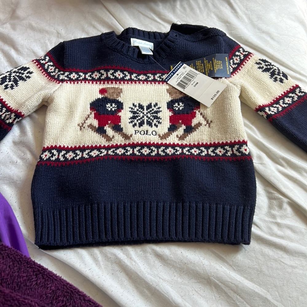 ralph lauren kids sweater